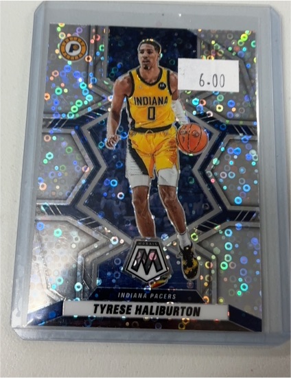 2021-22 Panini Mosaic #158 Tyrese Haliburton — front