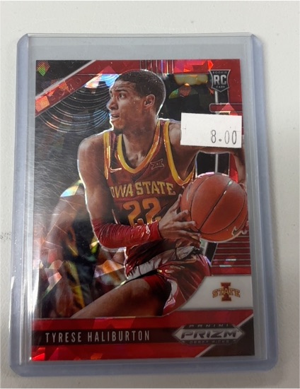 2020 Panini Prizm Draft Picks #10 Tyrese Haliburton — front
