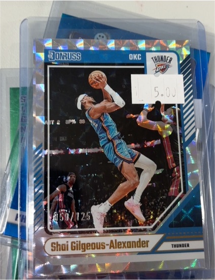 2024-25 Donruss #123 Shai Gilgeous-Alexander — front