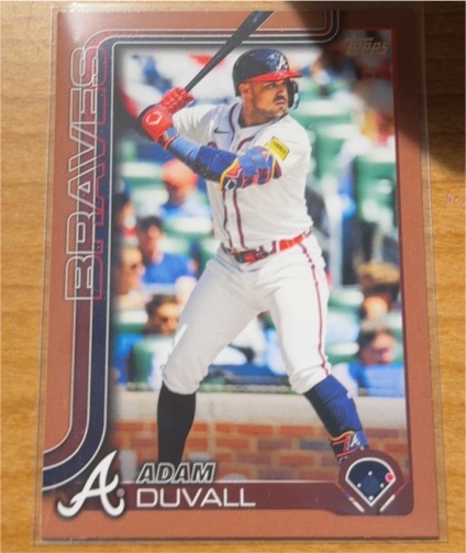 2025 Topps Series 2 #654 Adam Duvall — front
