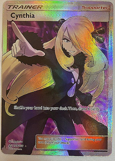 2018 Pokémon Sun & Moon #146 Cynthia — front
