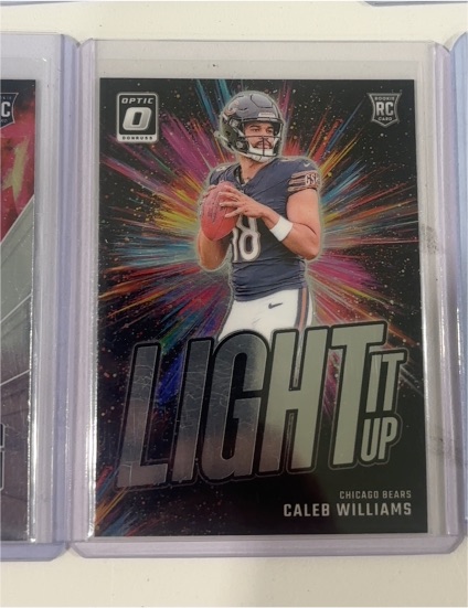 2024 Panini Donruss Optic #1 Caleb Williams Light It Up — front