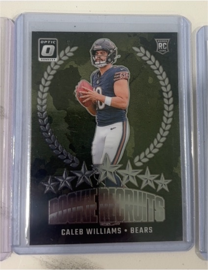 2024 Panini Donruss Optic #1 Caleb Williams Rookie Recruits — front