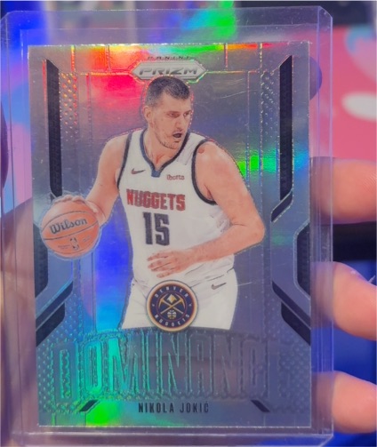 2024-25 Panini Prizm #2 Nikola Jokic Dominance — front