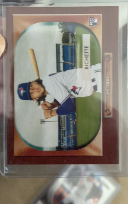 2020 Topps Archives 1955 Bowman Style #B55-9 Bo Bichette — front
