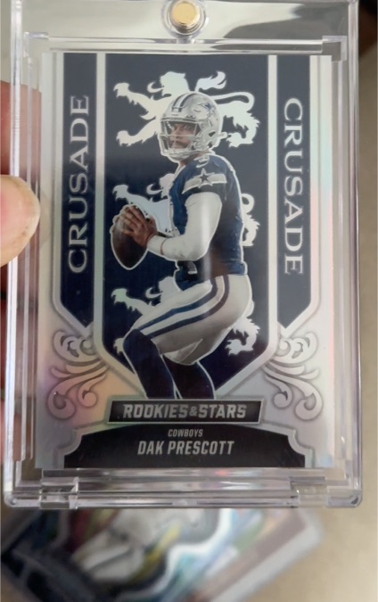 2023 Panini Rookies & Stars #CR-9 Dak Prescott Crusade Silver — front