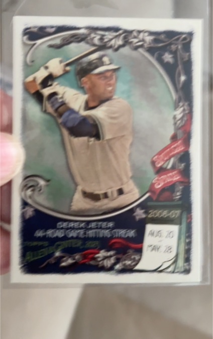 2023 Topps Allen & Ginter Spotless Spans #SS-7 Derek Jeter — front