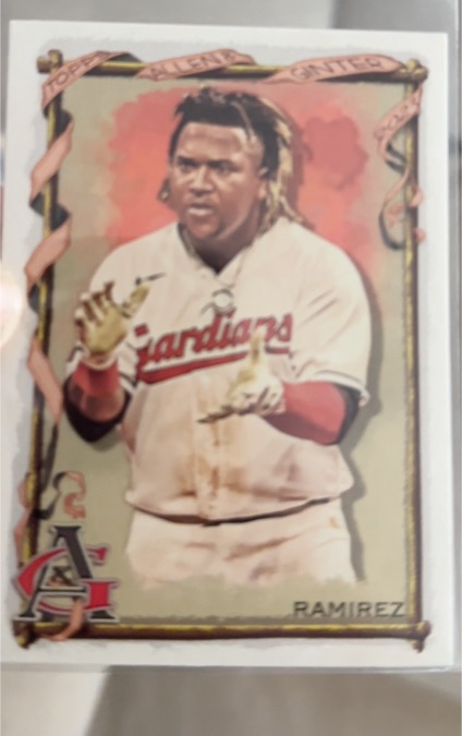 2023 Topps Allen & Ginter #366 Jose Ramirez — front
