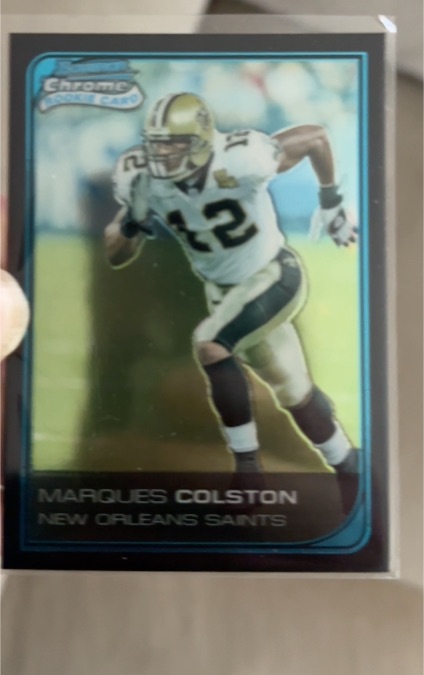 2006 Bowman Chrome #29 Marques Colston Rookie — front