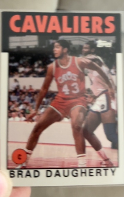 1992-93 Topps Archives #78 Brad Daugherty — front