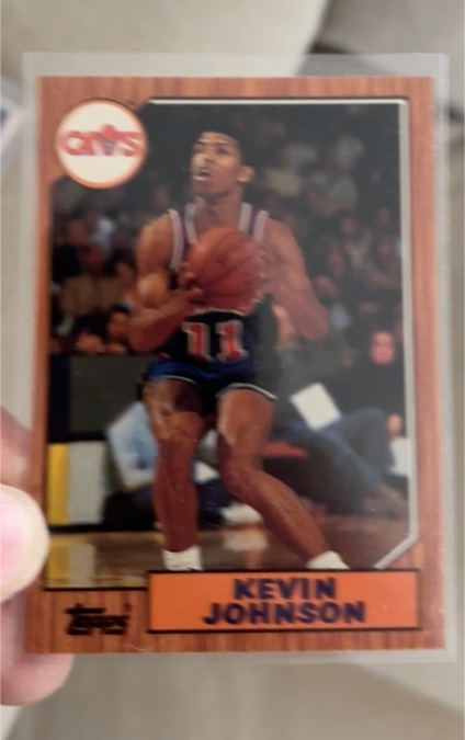 1992-93 Topps Archives #93 Kevin Johnson — front
