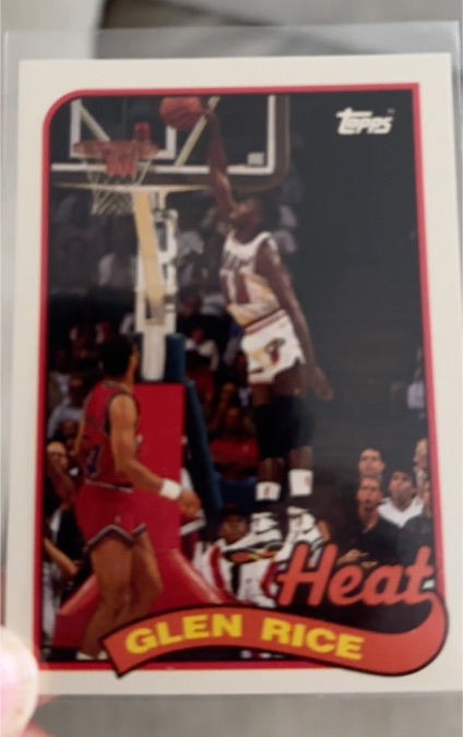 1992-93 Topps Archives #127 Glen Rice — front