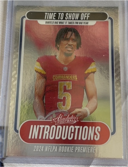2024 Panini Absolute - Introductions #I-JDS Jayden Daniels — front