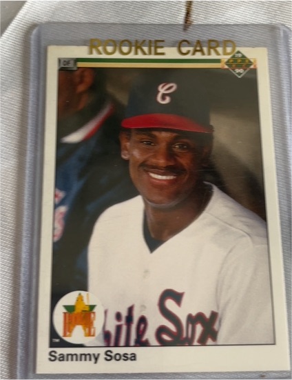 1990 Upper Deck #17 Sammy Sosa — front