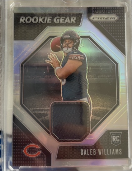 2024 Panini Prizm Rookie Gear #RG-CWS Caleb Williams — front