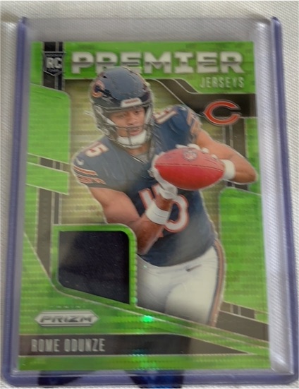 2024 Panini Prizm Premier Jerseys #PJ-ROE Rome Odunze — front