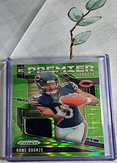 2024 Panini Prizm #PJ-ROE Rome Odunze Premier Jerseys — front