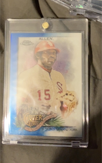 2022 Topps Allen & Ginter Chrome #128 Dick Allen — front
