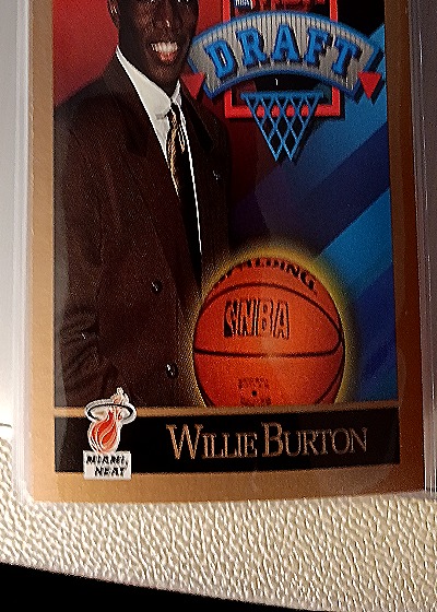 1990-1991 NBA Skybox #361 Willie Burton — front