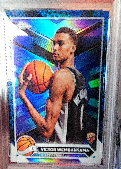 2023-24 Topps Chrome #1 Victor Wembanyama — front