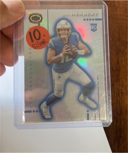2020 Panini Chronicles Dynagon Rookies #D-3 Justin Herbert — front