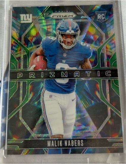2024 Panini Prizm #13 Malik Nabers — front