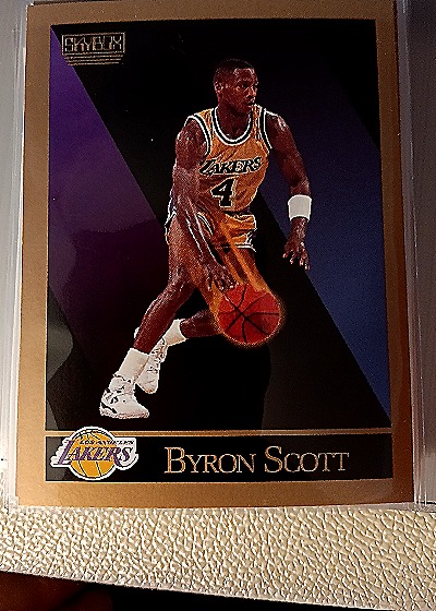1990 SkyBox #140 Byron Scott — front