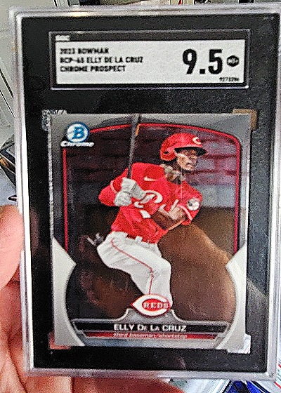 2023 Bowman Chrome Prospects #BCP-65 Elly De La Cruz — front