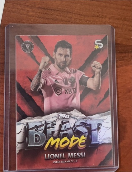 2024 Topps MLS Superstars Beast Mode #BM-10 Lionel Messi — front