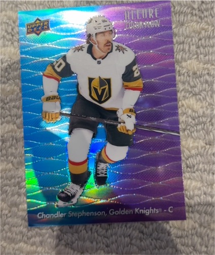 2023-24 Upper Deck Allure #CF-21 Chandler Stephenson Color Flow — front