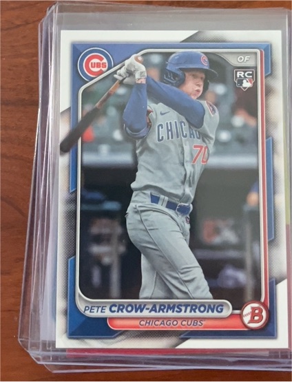2024 Bowman #85 Pete Crow-Armstrong — front