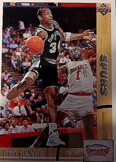 1991-92 Upper Deck #267 Terry Cummings — front
