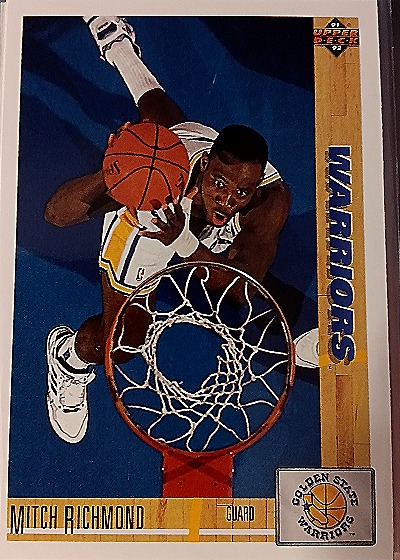 1991-92 Upper Deck #265 Mitch Richmond — front