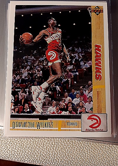 1991-92 Upper Deck #255 Dominique Wilkins — front
