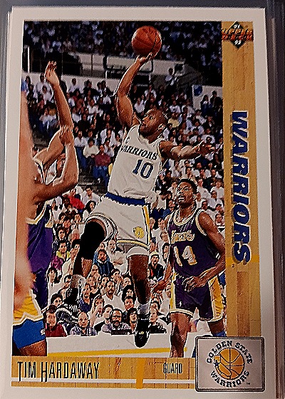 1991-92 Upper Deck #243 Tim Hardaway — front