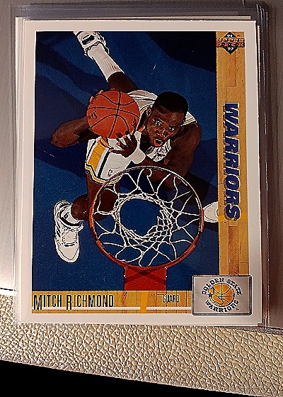 1991-92 Upper Deck #265 Mitch Richmond — front