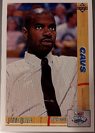 1991-92 Upper Deck #19 Jimmy Oliver — front