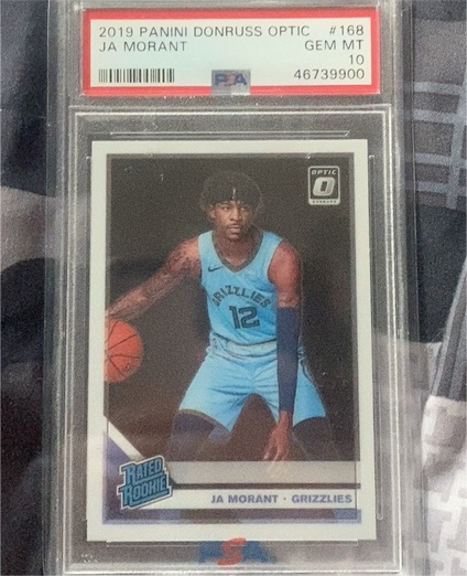 2019 Panini Donruss Optic #168 Ja Morant — front