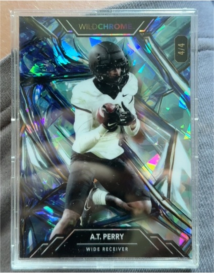2023 Wild Card Wildchrome #4/4 A.T. Perry — front