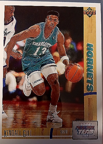 1991-92 Upper Deck #39 Kendall Gill — front