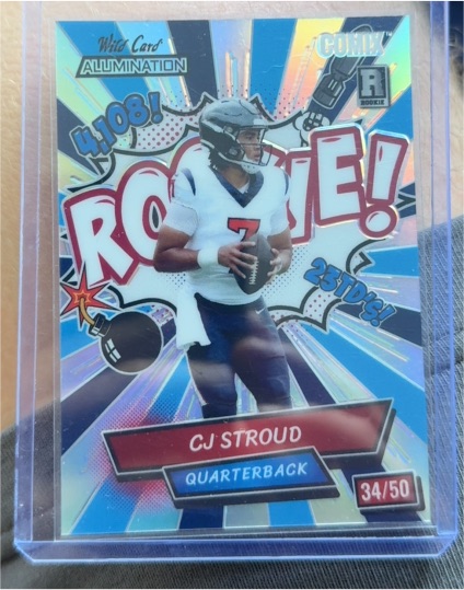 2023 Wild Card Alumination Comix #AC-CS CJ Stroud — front