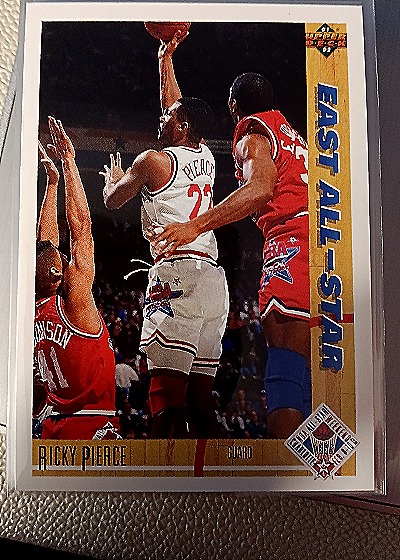 1991-92 Upper Deck #67 Ricky Pierce — front