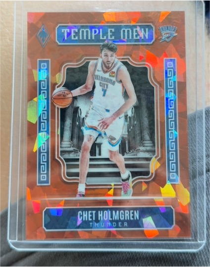 2023-24 Panini Phoenix #21 Chet Holmgren Temple Men — front