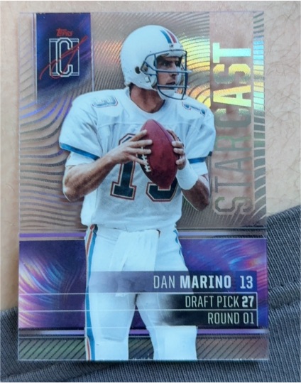 2024 Topps Signature Class #SC-9 Dan Marino Starcast Acetate SP — front