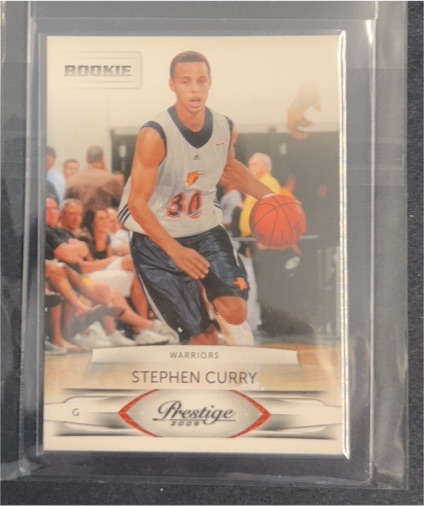 2009-10 Panini Prestige #207 Stephen Curry Rookie — front