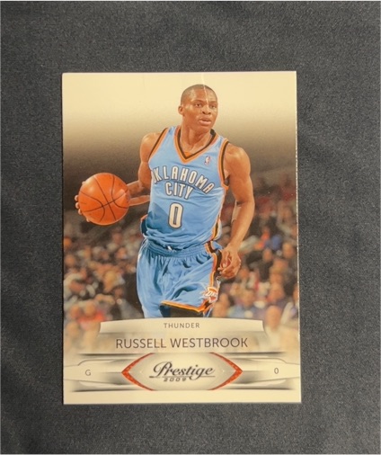 2009-10 Panini Prestige #75 Russell Westbrook — front