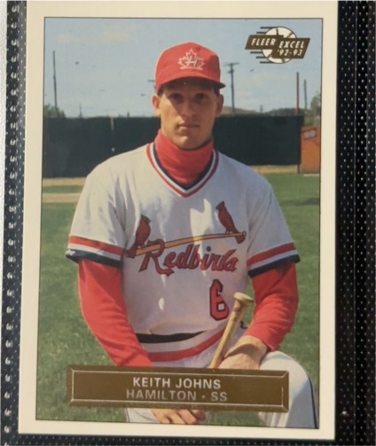 1992-93 Fleer Excel #99 Keith Johns — front
