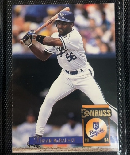 1994 Donruss #43 Brian McRae — front