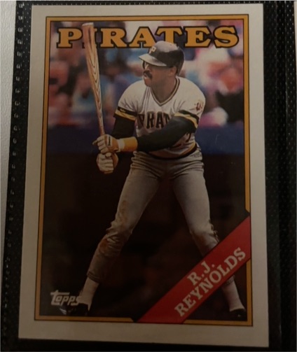 1988 Topps #27 R.J. Reynolds — front