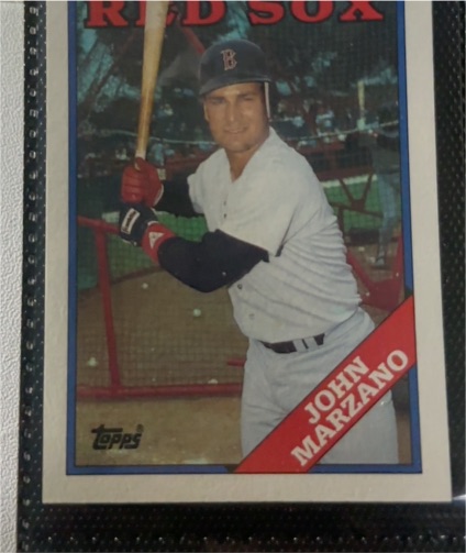1988 Topps #757 John Marzano — front